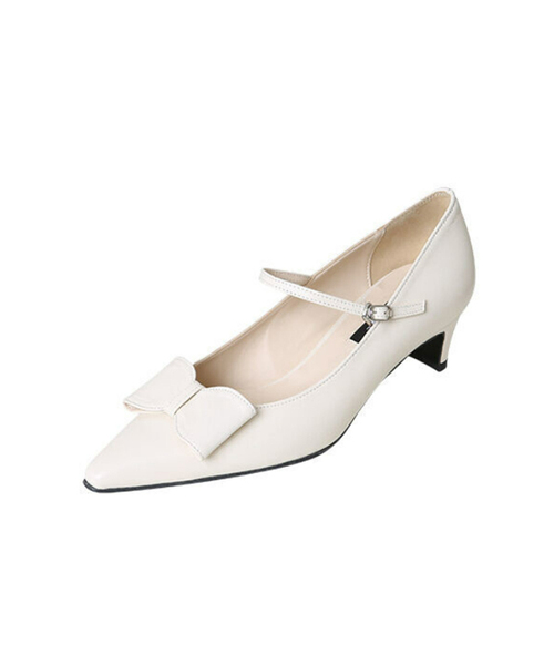 LEVASE(ルバズ)の「e.g) charlotte pumps-ivory 4cm(パンプス・レディース・その他・38/36/37/36.5/37.5/38.5)」の1枚目の写真