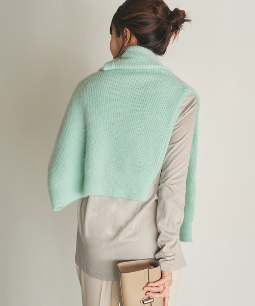 plage（プラージュ）の「loose fit nuance long Tシャツ（Tシャツ/カットソー・レディース・チャコールグレー/ブラウン/ホワイト/アイボリー・FREE）」の15枚目の写真