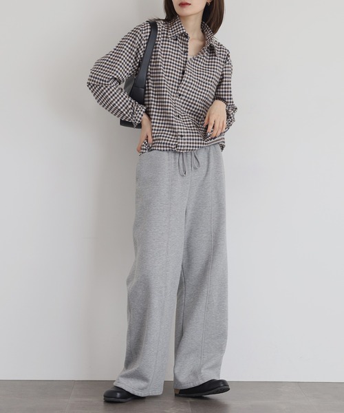 Ree&Mee(リーアンドミー)の「Ree&Mee チェック ネルシャツ 起毛 長袖 シャツ(シャツ/ブラウス・メンズ・グリーン/レッド/ベージュ/ネイビー・LL/L/M)」の21枚目の写真