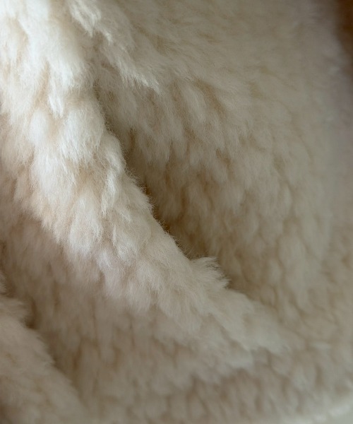 LADYM(ラディム)の「【LADYM】Teddy Boa Sailor Coat(その他アウター・レディース・アイボリー/ブラウン系その他・FREE)」の12枚目の写真