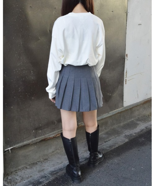 spiritoso(スピリトーゾ)の「フルーツプリントTシャツ(Tシャツ/カットソー・レディース・サーモンピンク/オフホワイト・FREE)」の10枚目の写真