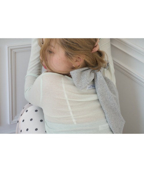 Ribbon halter-neck top/リボンホルターネックカットソー（Tシャツ
