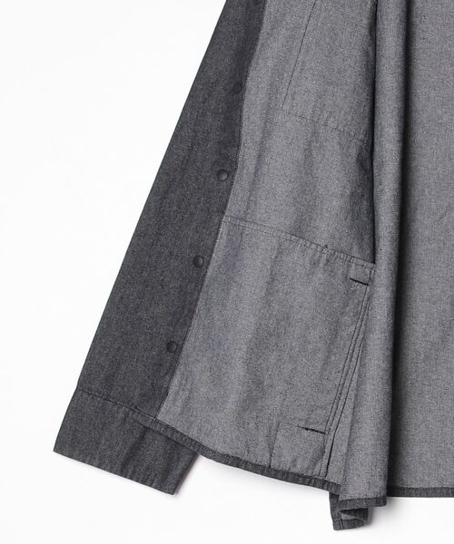 FIRST DOWN（ファーストダウン）の「デニム シャツ ブルゾン（ブルゾン・メンズ・インディゴブルー/ブラック・L/M/XL）」の12枚目の写真