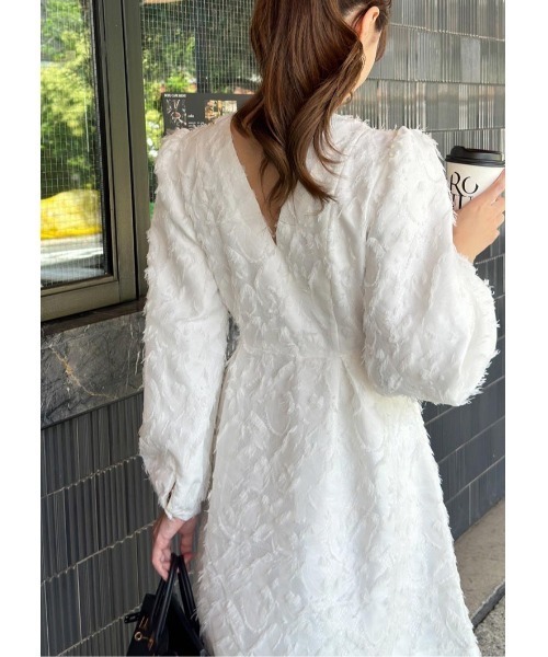 LUDICRUM(ルーディクルム)の「Botanical jacquard dress(ワンピース・レディース・ブラック/ホワイト・S/M)」の13枚目の写真