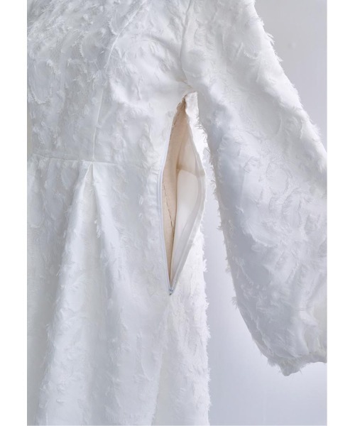 LUDICRUM(ルーディクルム)の「Botanical jacquard dress(ワンピース・レディース・ブラック/ホワイト・S/M)」の5枚目の写真
