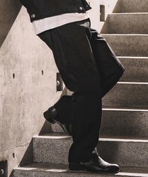 WONDER WALL MOTEL（ワンダーウォールモーテル）の「mp14446-BLACK DENIM 5POCKET PANTS ブラックデニムパンツ(26SSPT003)（デニムパンツ）」