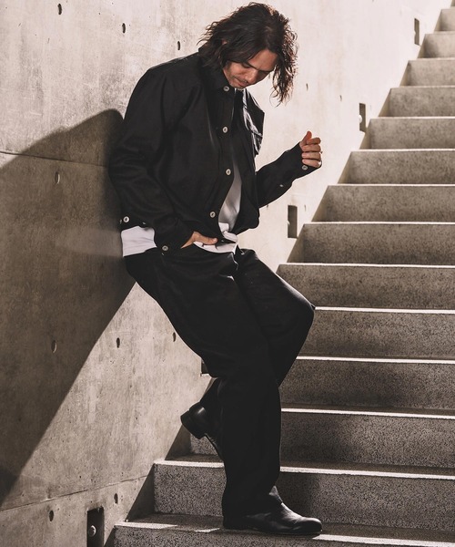 WONDER WALL MOTEL（ワンダーウォールモーテル）の「mp14446-BLACK DENIM 5POCKET PANTS ブラックデニムパンツ(26SSPT003)（デニムパンツ・メンズ・ブラック・XL/L/M/S）」の5枚目の写真