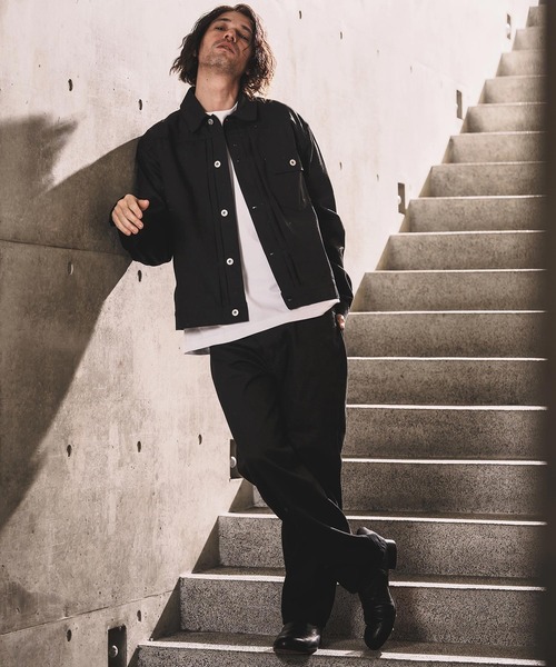 WONDER WALL MOTEL（ワンダーウォールモーテル）の「mp14446-BLACK DENIM 5POCKET PANTS ブラックデニムパンツ(26SSPT003)（デニムパンツ・メンズ・ブラック・XL/L/M/S）」の6枚目の写真