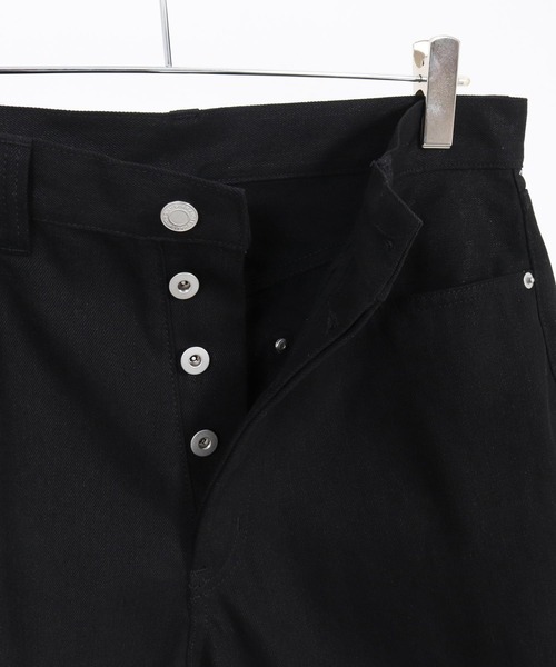 WONDER WALL MOTEL（ワンダーウォールモーテル）の「mp14446-BLACK DENIM 5POCKET PANTS ブラックデニムパンツ(26SSPT003)（デニムパンツ・メンズ・ブラック・XL/L/M/S）」の14枚目の写真