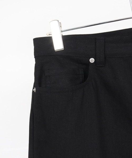 WONDER WALL MOTEL（ワンダーウォールモーテル）の「mp14446-BLACK DENIM 5POCKET PANTS ブラックデニムパンツ(26SSPT003)（デニムパンツ・メンズ・ブラック・XL/L/M/S）」の15枚目の写真