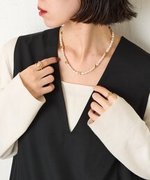 ミックスパールネックレス