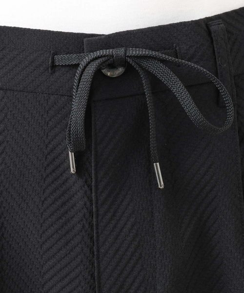 MICHEL KLEIN HOMME (ミッシェルクランオム)の「【セットアップ】ビックへリンボンスラックスパンツ(スラックス・メンズ・ブラック・MEDIUM/LARGE/X-LARGE)」の9枚目の写真
