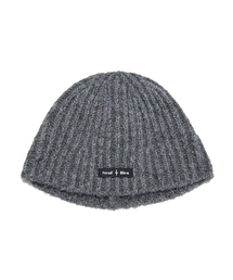 NEUFETBLEU（ヌフエブル）の「NEB knit beanie (gray)（ニットキャップ/ビーニー）」