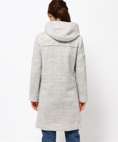 ikka（イッカ）の「Sdv シャギーダッフルコート（ダッフルコート・レディース・スカイブルー/ネイビー/ライトグレー・LARGE/MEDIUM）」の12枚目の写真