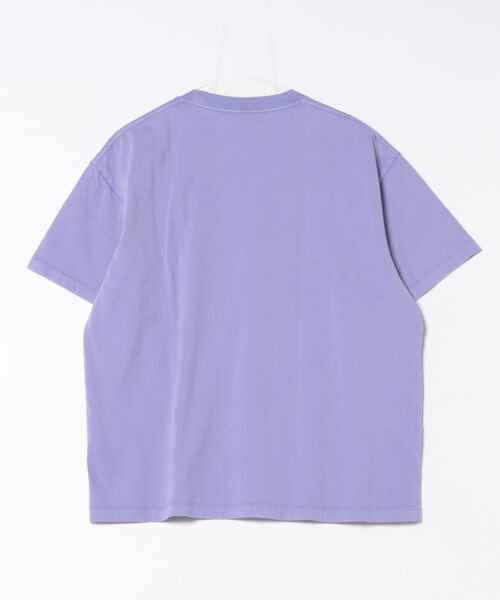 Stockholm Surfboard Club(ストックホルムサーフボードクラブ)の「Stockholm Surfboard Club/ストックホルムサーフボードクラブ 半袖Tシャツ Embroidered T-Shirt(Tシャツ/カットソー・メンズ・パープル・L/M)」の2枚目の写真