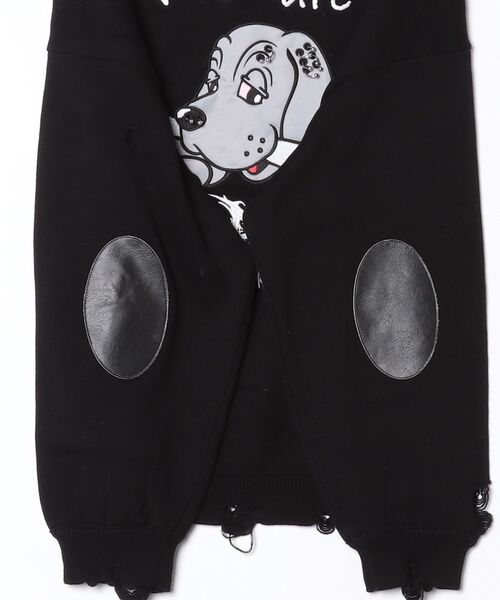 GALFY(ガルフィー)の「【GALFY/ガルフィー】バチバチピアスニット(ニット/セーター・メンズ・ブラック/ブラック系その他/ライトグレー・L/XL)」の20枚目の写真