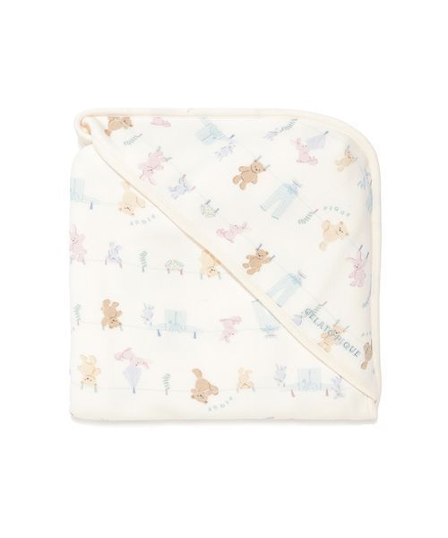 BABY】ウォッシングアニマル柄ブランケット（その他ベビー用品