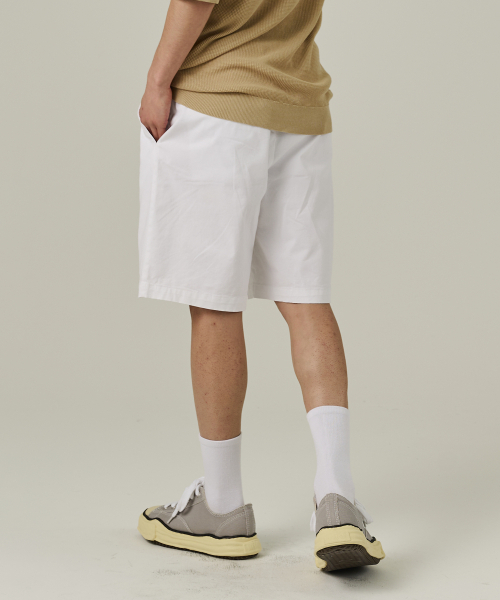 ANALOG MOOD(アナログムード)の「コットンピンタックショートパンツ(ホワイト)(その他パンツ・メンズ・その他・L/XL)」の5枚目の写真