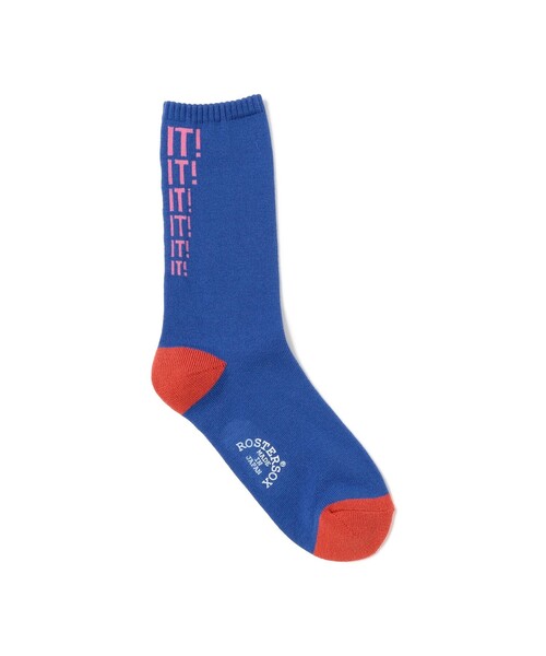 BEAMS BOY(ビームスボーイ)の「【別注】ROSTER SOX / WE CAN DO IT SOX(ソックス/靴下・レディース・レッド系その他7/グリーン/ブルー/グレー・ONE SIZE)」の4枚目の写真