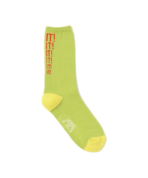 BEAMS BOY(ビームスボーイ)の「【別注】ROSTER SOX / WE CAN DO IT SOX(ソックス/靴下・レディース・レッド系その他7/グリーン/ブルー/グレー・ONE SIZE)」の3枚目の写真
