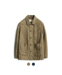 POTTERY（ポッタリー）の「Linen Work Jacket - 2 Color（その他アウター）」
