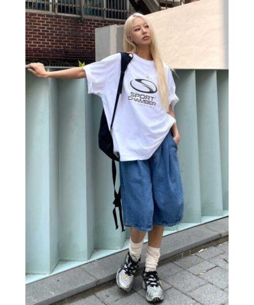 SPORT CHAMBER（スポーツチャンバー）の「SCシンボルTシャツ（ホワイト）（Tシャツ/カットソー・レディース・その他・1/2/3）」の8枚目の写真