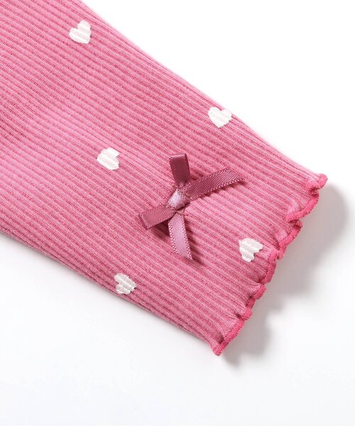 apres les cours(アプレレクール)の「【WEB限定】 メロウリブボディスーツ(ロンパース・キッズ・ピンク/ミント/その他3・80/70)」の10枚目の写真