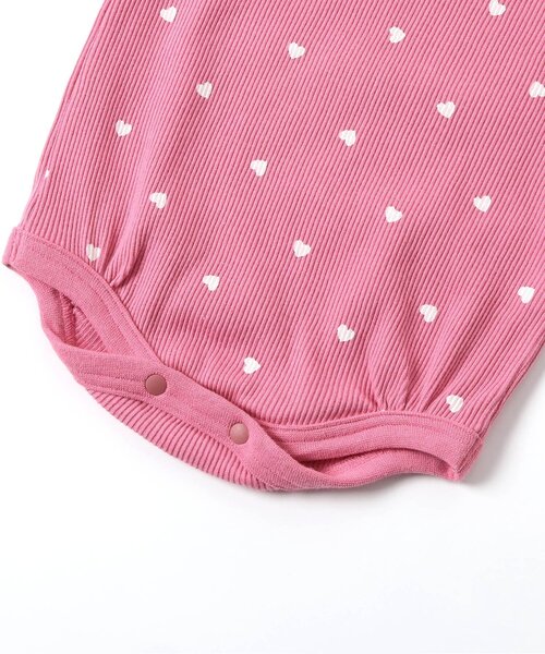 apres les cours(アプレレクール)の「【WEB限定】 メロウリブボディスーツ(ロンパース・キッズ・ピンク/ミント/その他3・80/70)」の11枚目の写真