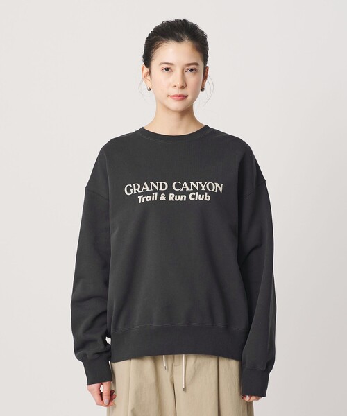 BEAUTY&YOUTH UNITED ARROWS（ビューティーアンドユースユナイテッドアローズ）の「コットン裏毛 ロゴスウェット プルオーバー（スウェット・レディース・ライトグレー/ダークグレー/ライラック・FREE）」の10枚目の写真