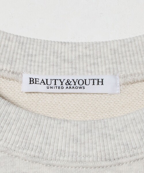 BEAUTY&YOUTH UNITED ARROWS(ビューティーアンドユースユナイテッドアローズ)の「コットン裏毛 ロゴスウェット プルオーバー(スウェット・レディース・ライトグレー/ダークグレー/ライラック・FREE)」の7枚目の写真