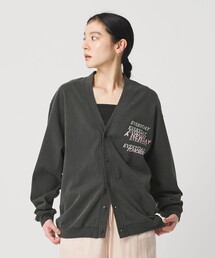 HEAR MY NAME（ヒアマイネーム）の「【別注】＜HEAR MY NAME＞ロゴ スウェットカーディガン ブラック（カーディガン/ボレロ）」