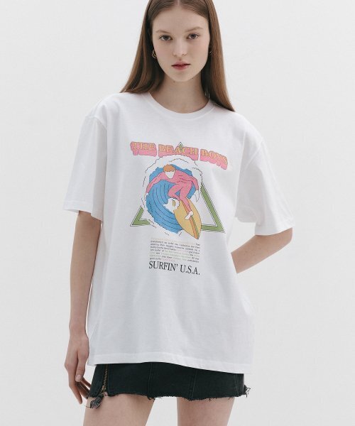 Bravado(ブラヴァド)の「TBB Surfin USA Crew (BRENT2382)(Tシャツ/カットソー・レディース・その他・M/S/XXL/L/XL)」の1枚目の写真
