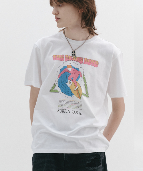 Bravado(ブラヴァド)の「TBB Surfin USA Crew (BRENT2382)(Tシャツ/カットソー・レディース・その他・M/S/XXL/L/XL)」の2枚目の写真