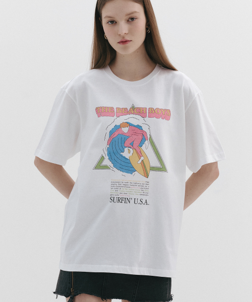 Bravado(ブラヴァド)の「TBB Surfin USA Crew (BRENT2382)(Tシャツ/カットソー・レディース・その他・M/S/XXL/L/XL)」の3枚目の写真