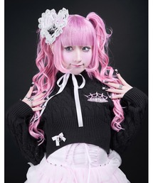 トップス avenchumu AVENCHUMU｜アバンチュウムのトップス（ブラック/黒色系）通販 - ZOZOTOWN