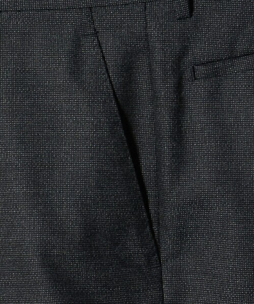 SOVEREIGN(ソブリン)の「<SOVEREIGN>DI PRAY ピンチェック シングル 1プリーツ スラックス RELAX MODEL(スラックス・メンズ・ダークグレー・XL/M/S)」の9枚目の写真