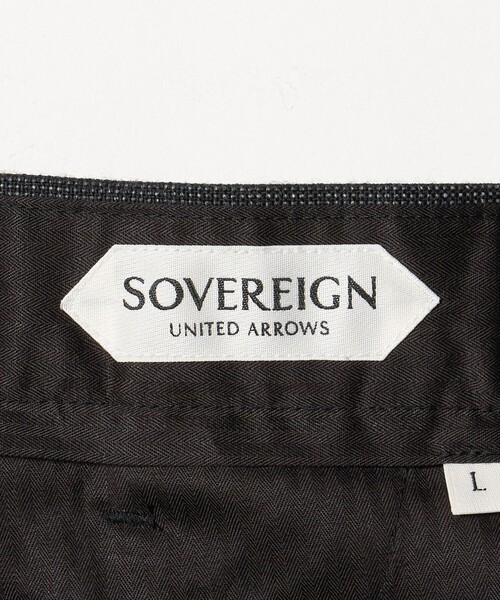 SOVEREIGN(ソブリン)の「<SOVEREIGN>DI PRAY ピンチェック シングル 1プリーツ スラックス RELAX MODEL(スラックス・メンズ・ダークグレー・XL/M/S)」の14枚目の写真