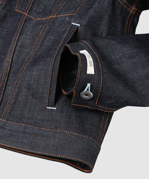 TSTS（ティーエスティーエス）の「ORGANIC COTTON OVERSIZED DENIM JACKET（デニムジャケット・メンズ・インディゴブルー・L）」の7枚目の写真