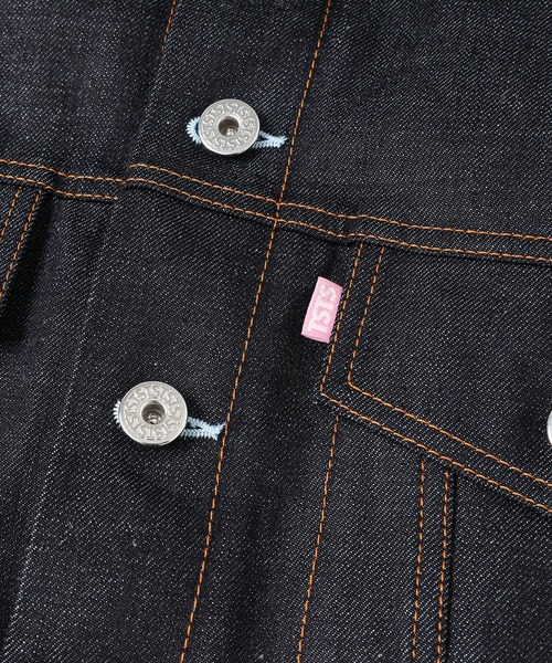 TSTS（ティーエスティーエス）の「ORGANIC COTTON OVERSIZED DENIM JACKET（デニムジャケット・メンズ・インディゴブルー・L）」の6枚目の写真