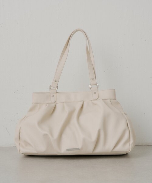 Chico(チコ)の「BIGギャザートートバッグ(トートバッグ・レディース・ピンク系その他3/ブラック/アイボリー/ベージュ系その他3・FREE)」の11枚目の写真