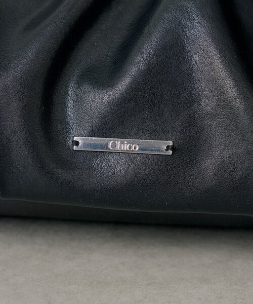 Chico(チコ)の「BIGギャザートートバッグ(トートバッグ・レディース・ピンク系その他3/ブラック/アイボリー/ベージュ系その他3・FREE)」の5枚目の写真