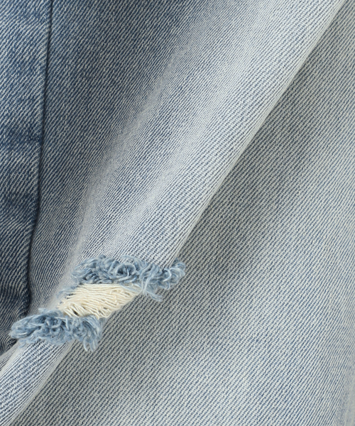 Spick & Span（スピックアンドスパン）の「《WEB限定サイズ有り / 追加》5 1/2 TUCKBARREL DENIM（デニムパンツ・レディース・ブルー系その他/サックスブルー・28/27/26）」の13枚目の写真
