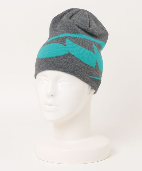 Revo.（レボ）の「モチーフ ビーニー ニット帽（ニットキャップ/ビーニー・レディース・アイボリー/ブラック/ブラック×ピンク/グレー・FREE）」の4枚目の写真