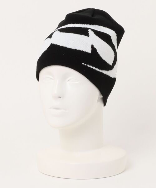 Revo.（レボ）の「モチーフ ビーニー ニット帽（ニットキャップ/ビーニー・レディース・アイボリー/ブラック/ブラック×ピンク/グレー・FREE）」の3枚目の写真
