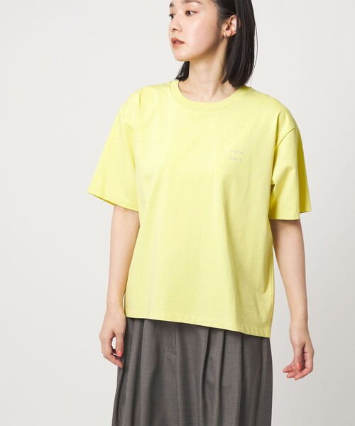 CITEN(シテン)の「<CITEN>ヘビーウエイトT(Tシャツ/カットソー・レディース・ブラック/イエロー/ホワイト/ダークブラウン・FREE)」の6枚目の写真