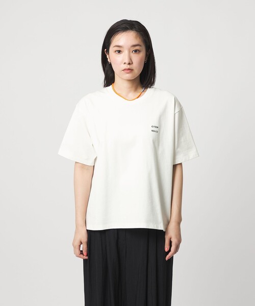 CITEN(シテン)の「<CITEN>ヘビーウエイトT(Tシャツ/カットソー・レディース・ブラック/イエロー/ホワイト/ダークブラウン・FREE)」の8枚目の写真