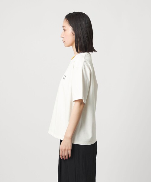 CITEN(シテン)の「<CITEN>ヘビーウエイトT(Tシャツ/カットソー・レディース・ブラック/イエロー/ホワイト/ダークブラウン・FREE)」の9枚目の写真