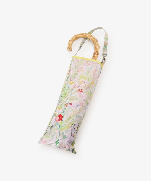 Afternoon Tea（アフタヌーンティー）の「折りたたみ傘 日傘/庄島歩音（折りたたみ傘・レディース・グリーン・ONE SIZE）」の2枚目の写真