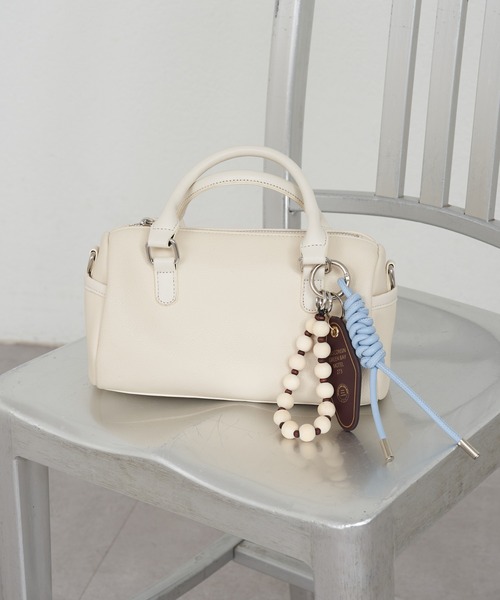 CIAOPANIC TYPY（チャオパニックティピー）の「合皮プレートチャーム（キーホルダー・レディース・シルバー/ブルー/イエロー・ONE SIZE）」の4枚目の写真