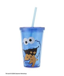SESAME STREET（セサミストリート）の「ストロー付クリアタンブラー（グラス/マグカップ/タンブラー）」